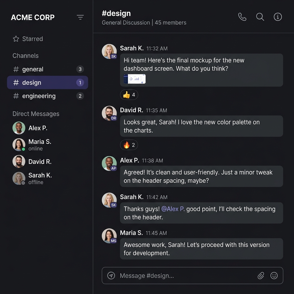 Messagerie connectée aux tâches et aux projets